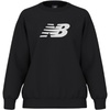 image:imageNew Balance Sport Fleece Logo Crew Pullover Black S Womens