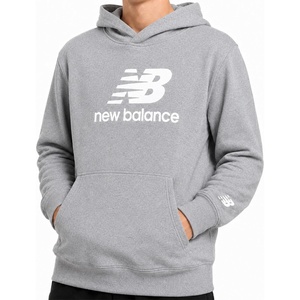 image:imageNew Balance Boys Hoodie  Cozy Soft Fleece Pullover Sweatshirts with Pocket  Athletic Performance Hoodies for Boys 820Athletic Grey Heather