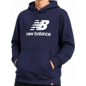image:imageNew Balance Boys Hoodie  Cozy Soft Fleece Pullover Sweatshirts with Pocket  Athletic Performance Hoodies for Boys 820Eclipse