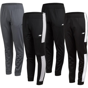 image:imageNew Balance Boys Sweatpants  4 Pack Active Tricot Boys Joggers Athletic Pants Kids Activewear Pants with Pockets 420LeadBlack