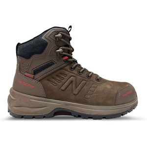 image:imageNew Balance Calibre Composite Toe Work Boots for Men  EH PR NonSlip Leather Safety Shoes for Industrial amp ConstructionChocolate