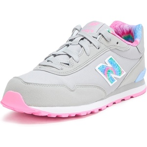 image:imageNew Balance Kids 515 V1 Hook and Loop SneakerRain CloudSignal PinkElectric Sky