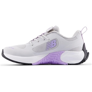 image:imageNew Balance Kids FuelCell Play V1 Hook amp LoopGrey MatterLilac GloWhite