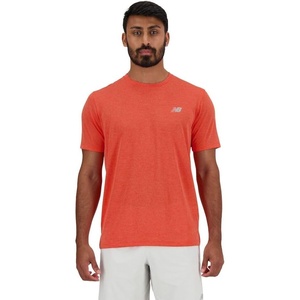 image:imageNew Balance Mens Athletics TShirtNeo Flame Heather