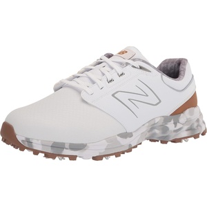 image:imageNew Balance Mens Fresh Foam Contend V2 Golf ShoesWhiteBrown