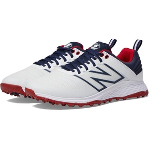image:imageNew Balance Mens Fresh Foam Contend V2 Golf ShoesWhiteNavy