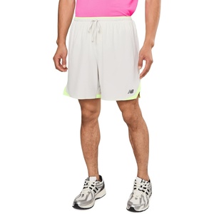 image:imageNew Balance Mens Run Essentials Short 7Grey Matter