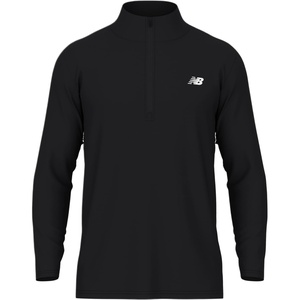 image:imageNew Balance Sport Knit 14 Zip Mens MT51803BK BLACKNB 103 WHITE