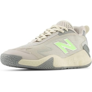 image:imageNew Balance Womens Fresh Foam X CtRally V1 Tennis ShoesSlate GreyBleached Lime Glo