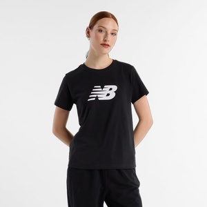 image:imageNew Balance Womens Sport Jersey Logo TShirtBlack