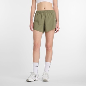 image:imageNew Balance Womens Sport Short 5Dark Olivine
