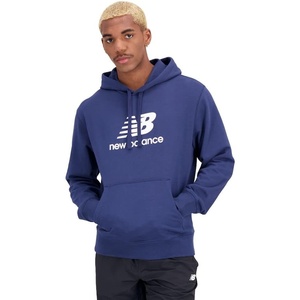 image:imageNew Balance mens Nb Essentials Stacked Logo Pullover HoodieNb Navy