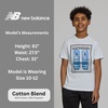 image:imageNew Balance Boys T Shirts 3 Pack  Graphic Tees for Boys Cotton Blend Crewneck Short Sleeve Kids Tshirts Size 820Athletic Grey HeatherNb NavyIce Blue
