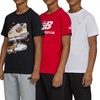image:imageNew Balance Boys T Shirts 3 Pack  Graphic Tees for Boys Cotton Blend Crewneck Short Sleeve Kids Tshirts Size 820Team RedWhiteBlack