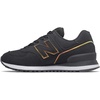 image:imageNew Balance Kids 574 Newb V2 Familiar Ground Hook and Loop SneakerBlack Black Clg