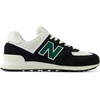 image:imageNew Balance Kids 574 Newb V2 Familiar Ground Hook and Loop SneakerBlackWhiteMarsh Green