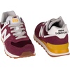 image:imageNew Balance Kids 574 Newb V2 Familiar Ground Hook and Loop SneakerBurgundy