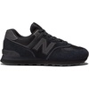 image:imageNew Balance Kids 574 Newb V2 Familiar Ground Hook and Loop SneakerTriple Black Eve Dark