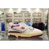 image:imageNew Balance Kids 574 Newb V2 Familiar Ground Hook and Loop SneakerWhite Plum Blue