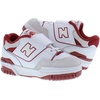image:imageNew Balance Kids 574 Newb V2 Familiar Ground Hook and Loop SneakerWhite RedBlanc Rougewhite