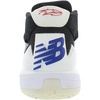 image:imageNew Balance Kids 574 Newb V2 Familiar Ground Hook and Loop SneakerWhiteBlackMaroon
