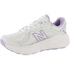 image:imageNew Balance Kids 574 Newb V2 Familiar Ground Hook and Loop SneakerWhiteLilac GloWhite