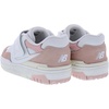 image:imageNew Balance Kids 574 Newb V2 Familiar Ground Hook and Loop SneakerWhitePinkpink