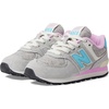 image:imageNew Balance Kids 574 V1 Neo Sole LaceupBrighton GreySummer AquaLilac Cloud