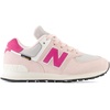 image:imageNew Balance Kids 574 V1 Neo Sole LaceupCrystal PinkCarnival Pink