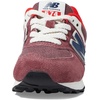 image:imageNew Balance Kids 574 V1 Neo Sole LaceupWashed BurgundyNb Navy