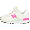 image:imageNew Balance Kids 574 V1 Neo Sole LaceupWhitePeony