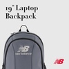 image:imageNew Balance Laptop Backpack Commuter Travel Bag for Men and Women Burgundy 19 InchGrey