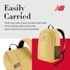 image:imageNew Balance Laptop Backpack Commuter Travel Bag for Men and Women Burgundy 19 InchTan