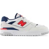 image:imageNew Balance Mens 550 SneakersWhiteTrue RedNavy