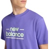 image:imageNew Balance Mens Linear Lines TShirtElectric Purple  Linear Lines