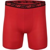 image:imageNew Balance Mens Mesh 5 NoFLY Boxer Brief 4PackBlackBlackMagnetTeam Red