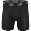 image:imageNew Balance Mens Mesh 5 NoFLY Boxer Brief 4PackBlackDynomiteSteelOrca
