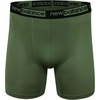 image:imageNew Balance Mens Mesh 5 NoFLY Boxer Brief 4PackBlackHiliteBlackDeep Olive Green