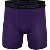 image:imageNew Balance Mens Mesh 5 NoFLY Boxer Brief 4PackBlackIcePrism PurpleMagnet