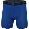 image:imageNew Balance Mens Mesh 5 NoFLY Boxer Brief 4PackBlackMagnetBlackTeam Royal