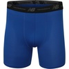 image:imageNew Balance Mens Mesh 5 NoFLY Boxer Brief 4PackBlackTeam RoyalBlackMagnet