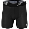 image:imageNew Balance Mens Mesh 5 NoFLY Boxer Brief 4PackLeadPigmentBlack