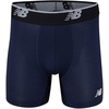 image:imageNew Balance Mens Mesh 5 NoFLY Boxer Brief 4PackLeadPigmentBlack
