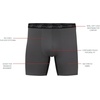 image:imageNew Balance Mens Mesh 5 NoFLY Boxer Brief 4PackPigmentTeam RedLeadBlack