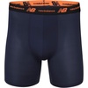 image:imageNew Balance Mens Mesh 5 NoFLY Boxer Brief 4PackTeam NavyLight Navy PrintTeam OrangeBlack