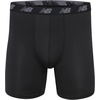 image:imageNew Balance Mens Mesh 5 NoFLY Boxer Brief 4PackThunderThunderBlackBlack