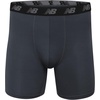 image:imageNew Balance Mens Mesh 5 NoFLY Boxer Brief 4PackThunderThunderBlackBlack