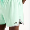 image:imageNew Balance Mens Run Essentials Short 5Bright Mint