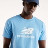 image:imageNew Balance Mens Sport Essentials Logo TShirtAnalog Blue