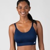 image:imageNew Balance Seamless Sports Bra for Women Strappy Medium Support Yoga Athletic MoistureWicking Bra Sostn DeportivoNavy